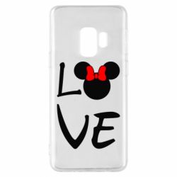 Чехол для Samsung S9 Love Mickey Mouse (female) - PrintSalon