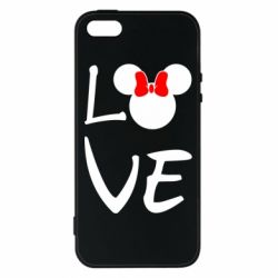 Чехол для iPhone5/5S/SE Love Mickey Mouse (female) - PrintSalon