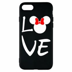 Чехол для iPhone 7 Love Mickey Mouse (female) - PrintSalon