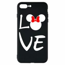 Чехол для iPhone 8 Plus Love Mickey Mouse (female) - PrintSalon