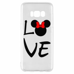 Чехол для Samsung S8 Love Mickey Mouse (female) - PrintSalon