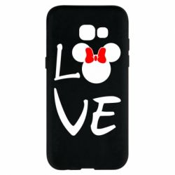 Чехол для Samsung A5 2017 Love Mickey Mouse (female)