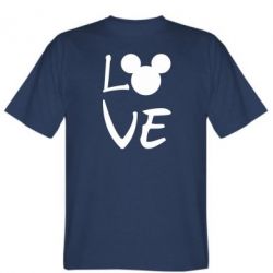 Мужская футболка Stedman Love Mickey Mouse (male) - PrintSalon