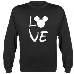 Cвитшот Love Mickey Mouse (male) - PrintSalon