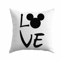 Подушка Love Mickey Mouse (male) - PrintSalon