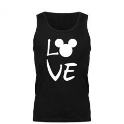 Мужская майка Love Mickey Mouse (male) - PrintSalon