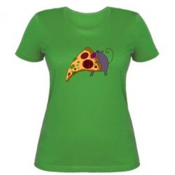 Женская футболка Love Pizza 2 - PrintSalon