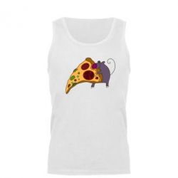 Мужская майка Love Pizza 2 - PrintSalon