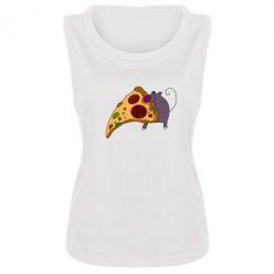 Женская майка Love Pizza 2 - PrintSalon