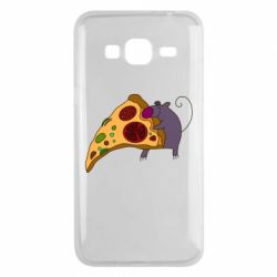 Чехол для Samsung J3 2016 Love Pizza 2 - PrintSalon
