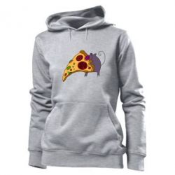 Женское худи Love Pizza 2 - PrintSalon