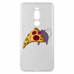 Чехол для Meizu Note 8 Love Pizza 2 - PrintSalon