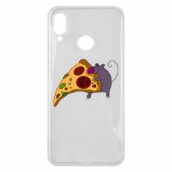 Чехол для Huawei P Smart Plus 2018 Love Pizza 2 - PrintSalon