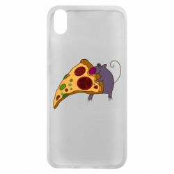Чехол для Xiaomi Redmi 7A Love Pizza 2 - PrintSalon