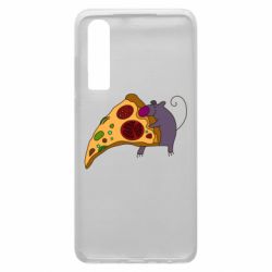 Чехол для Huawei P30 Love Pizza 2 - PrintSalon
