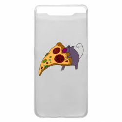 Чехол для Samsung A80 Love Pizza 2 - PrintSalon