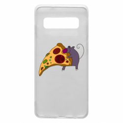 Чехол для Samsung S10 Love Pizza 2 - PrintSalon