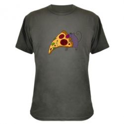 Камуфляжная футболка Love Pizza 2 - PrintSalon