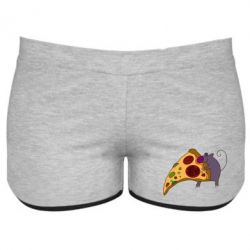 Женские шорты Love Pizza 2