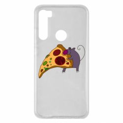 Чехол для Xiaomi Redmi Note 8 Love Pizza 2 - PrintSalon