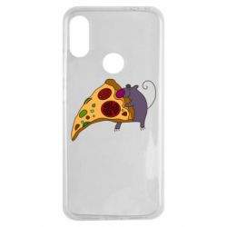 Чехол для Xiaomi Redmi Note 7 Love Pizza 2 - PrintSalon
