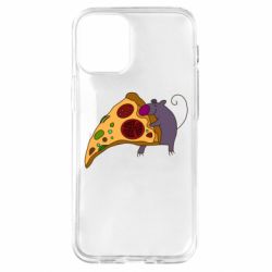 Чехол для iPhone 12 mini Love Pizza 2 - PrintSalon