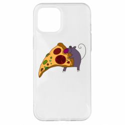 Чехол для iPhone 12 Pro Max Love Pizza 2 - PrintSalon