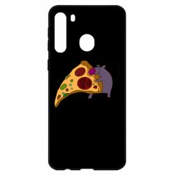Чехол для Samsung A21 Love Pizza 2 - PrintSalon