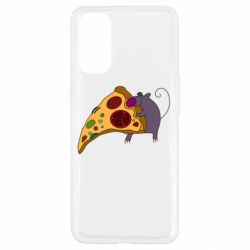 Чехол для Oppo Reno 4 Love Pizza 2 - PrintSalon