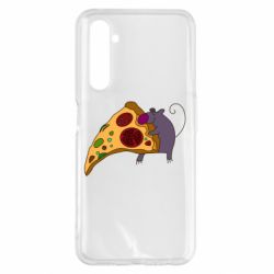 Чехол для Realme 6 Pro Love Pizza 2 - PrintSalon