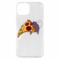 Чехол для iPhone 14 Love Pizza 2 - PrintSalon