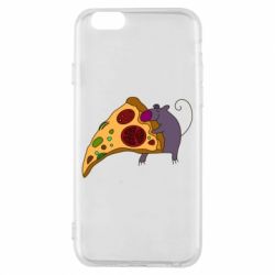 Чехол для iPhone 6/6S Love Pizza 2 - PrintSalon