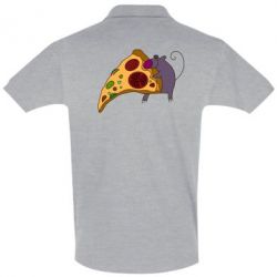 Мужское поло Love Pizza 2 - PrintSalon