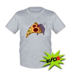 Детская футболка Love Pizza 2 - PrintSalon