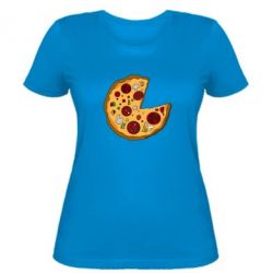 Женская футболка Love Pizza - PrintSalon