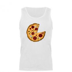 Мужская майка Love Pizza - PrintSalon