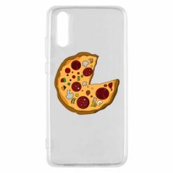 Чехол для Huawei P20 Love Pizza - PrintSalon