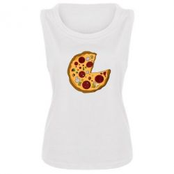 Женская майка Love Pizza - PrintSalon