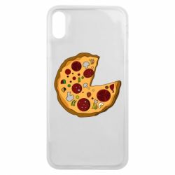 Чехол для iPhone Xs Max Love Pizza - PrintSalon