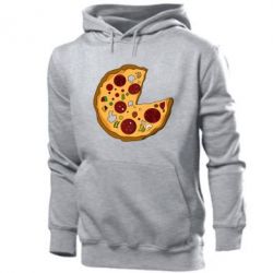 Мужское худи Love Pizza - PrintSalon