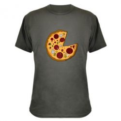 Камуфляжная футболка Love Pizza - PrintSalon