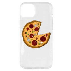 Чехол для iPhone 14 Plus Love Pizza - PrintSalon