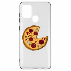 Чехол для Samsung A21s Love Pizza - PrintSalon