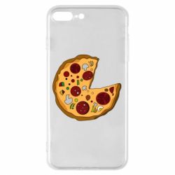 Чехол для iPhone 7 Plus Love Pizza - PrintSalon
