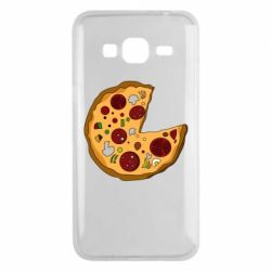 Чехол для Samsung J3 2016 Love Pizza - PrintSalon
