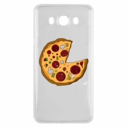 Чехол для Samsung J7 2016 Love Pizza - PrintSalon