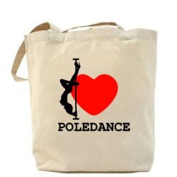 Эко-сумка Love Pole Dance - PrintSalon