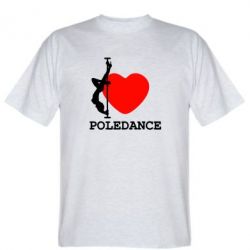 Мужская футболка Stedman Love Pole Dance - PrintSalon