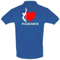 Мужское поло Love Pole Dance - PrintSalon