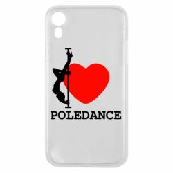 Чехол для iPhone XR Love Pole Dance - PrintSalon